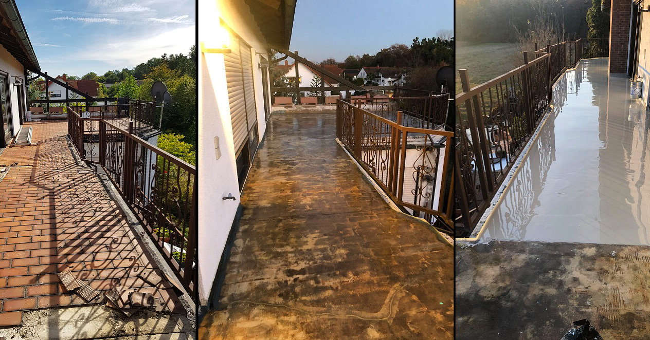Terrasse sanierung